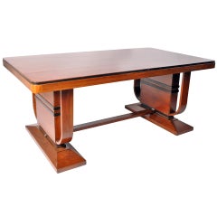 A British Colonial Art Deco Desk