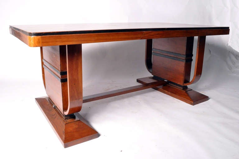 Indian A British Colonial Art Deco Desk