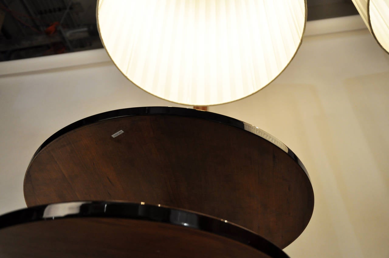 Veneer Pair of Art Deco-Style Floor Lamps