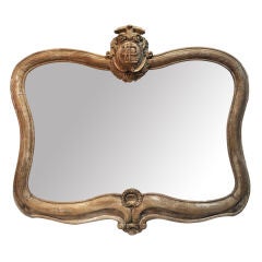 Wooden Mirror Frame with Carving