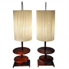 Pair of Art Deco-Style Floor Lamps