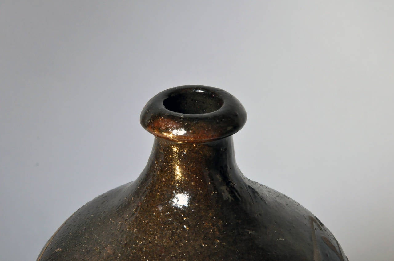 Group of Japanese Ceramic Sake Bottles 4