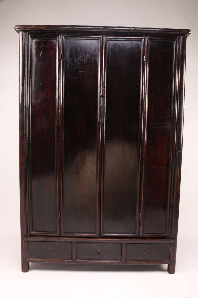 Lacquered Chinese Scholar's Cabinet