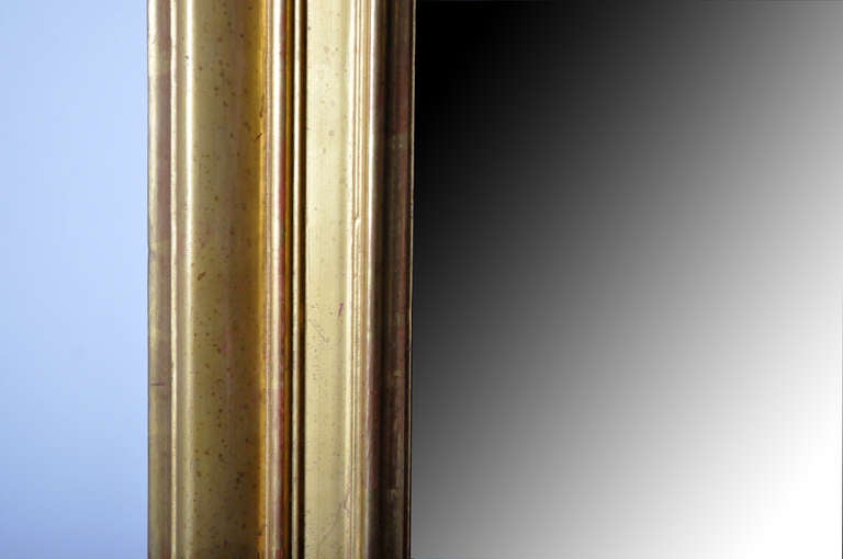 Gold Leaf Monumental Louis XV Style Mirror