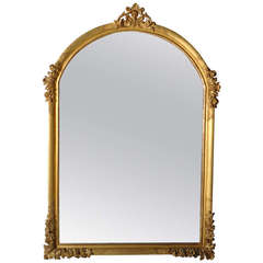 19th Century Carved Gold Leaf Mirror 7