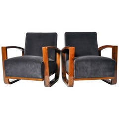 Pair of Hungarian Arm Chairs