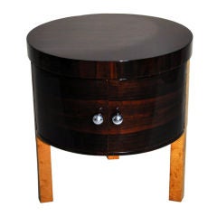 Art Deco Round Side Table