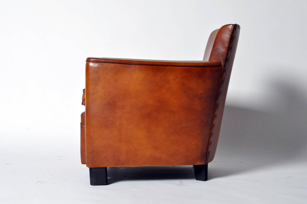 Mid-Century Modern Pair of Petite Club Chairs