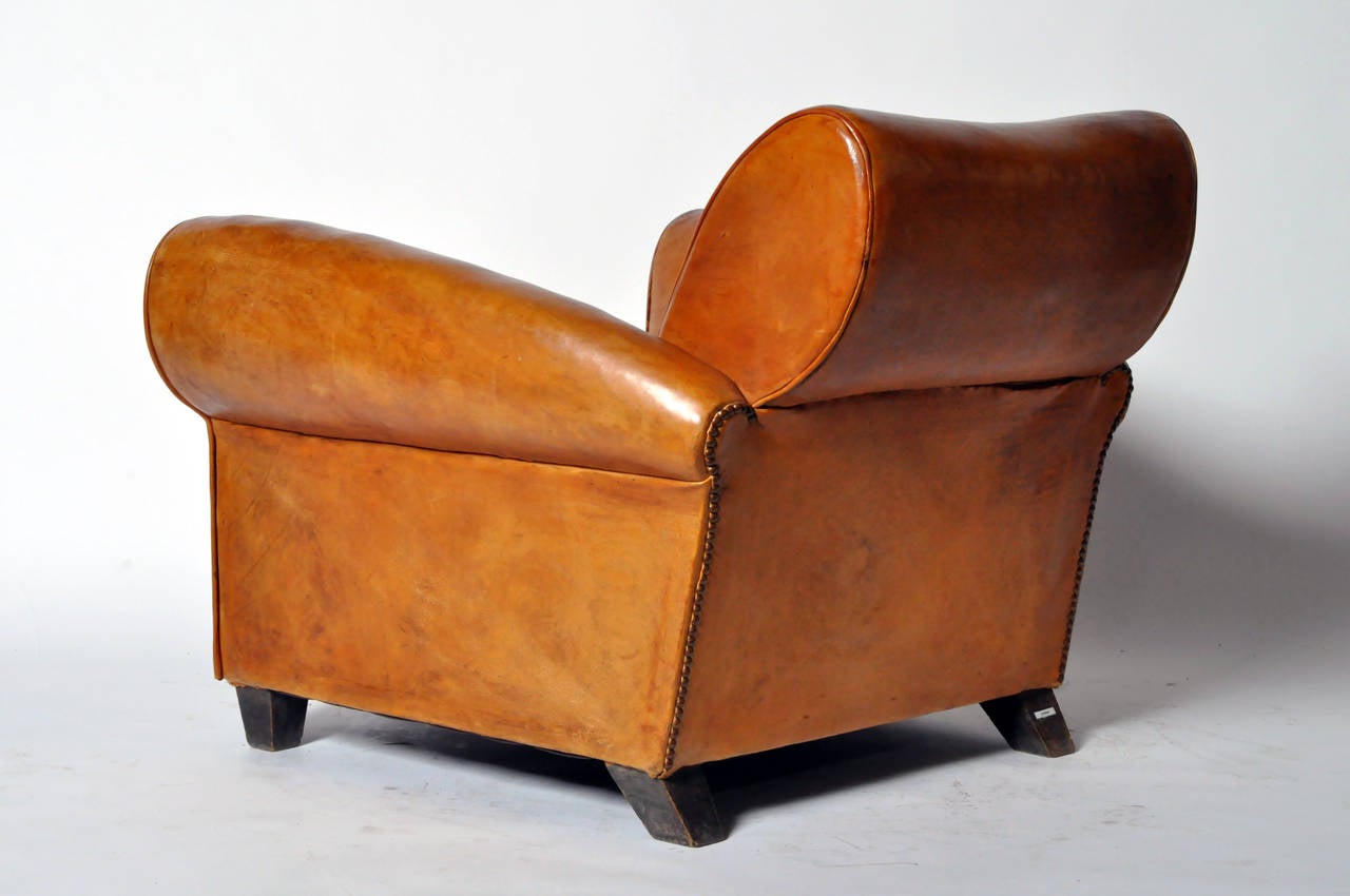 Vintage Leather Club Chair 3