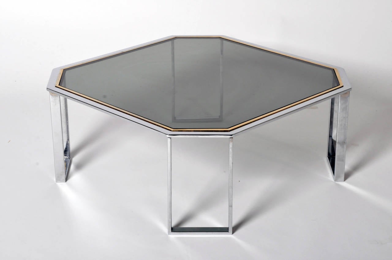 two toned coffee table