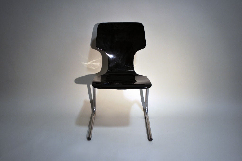 Set of 6 Stackable Thonet Chairs