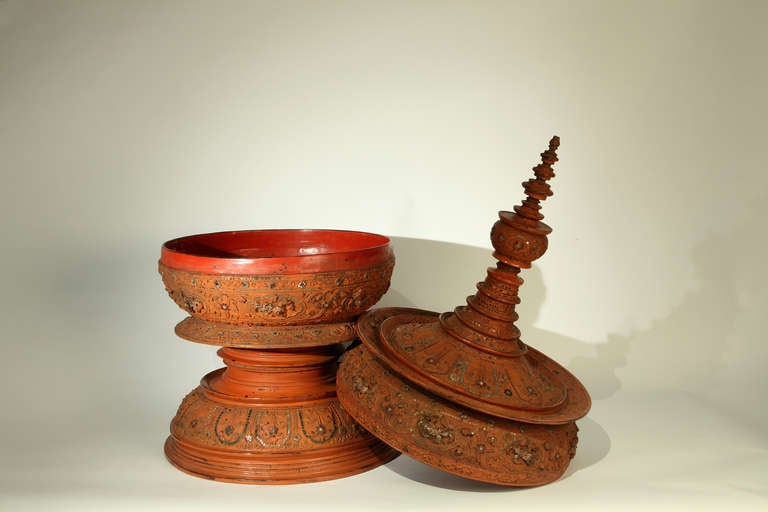 20th Century Burmese Offering Urn