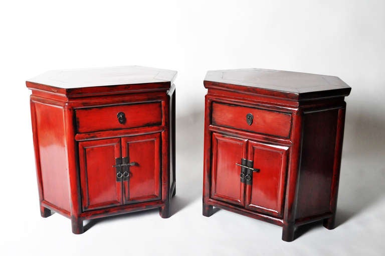 A 19th Century Hexagonal Side Chest