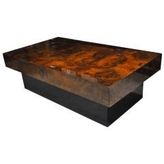 Walnut Veneer Coffee Table