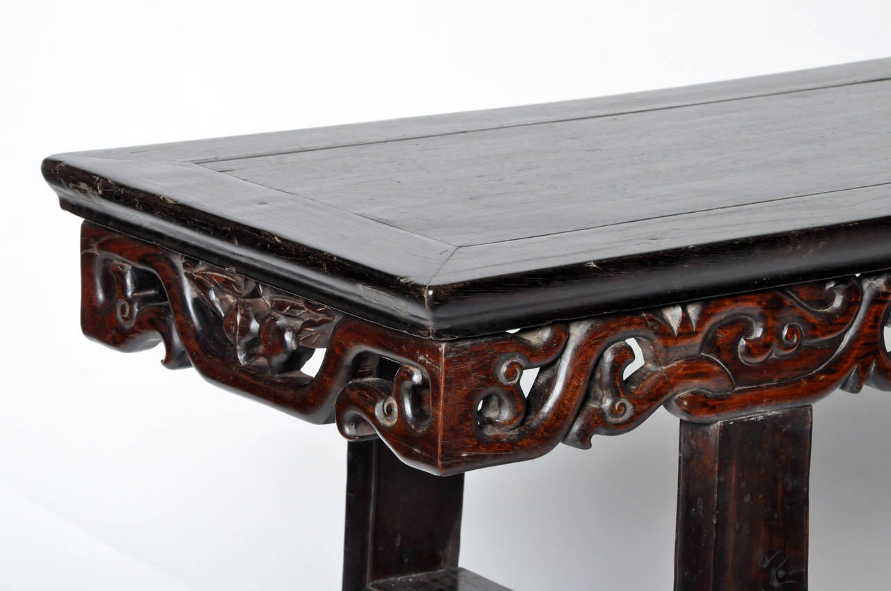 Qing 19th Century Carved Altar Table