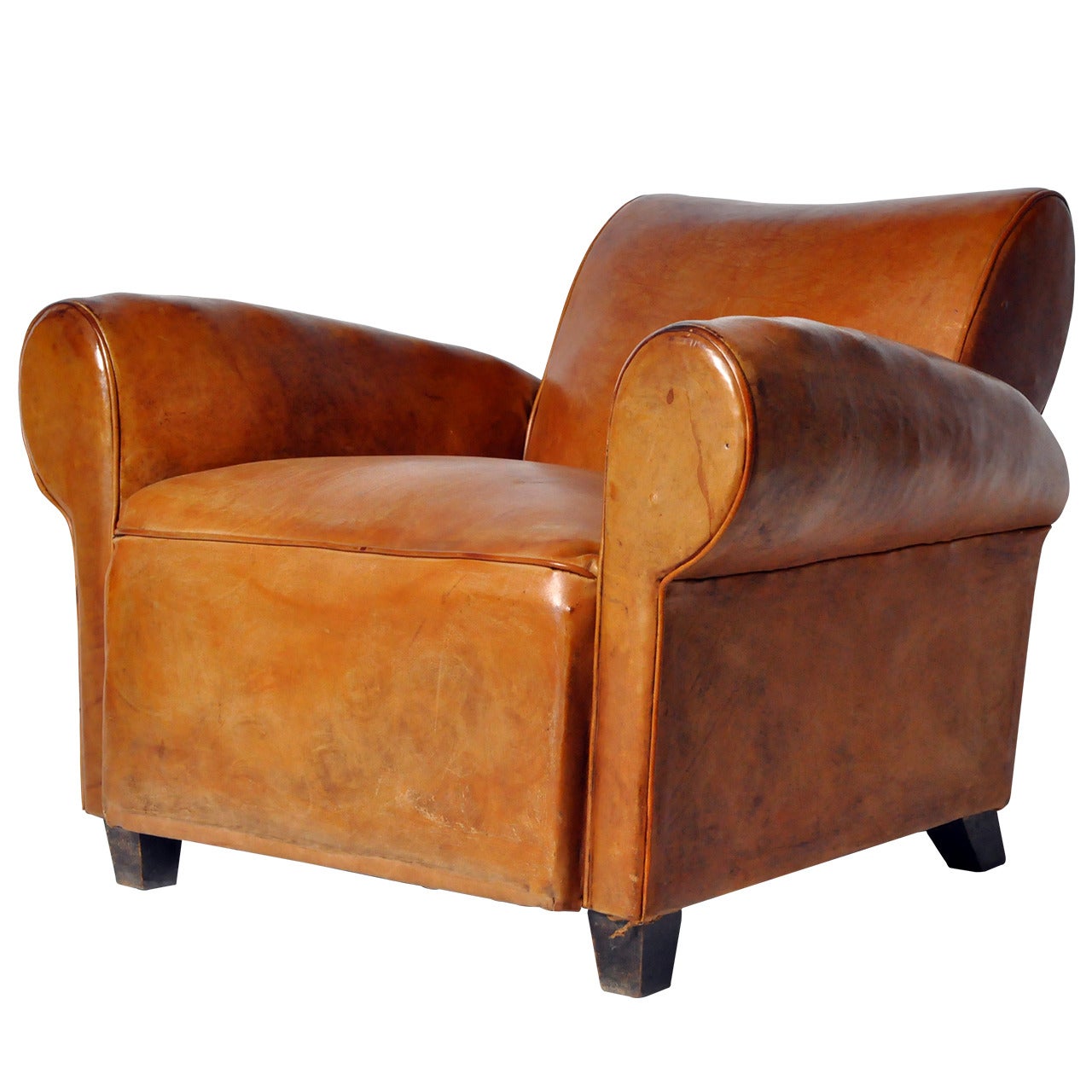 Vintage Leather Club Chair