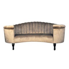Rounded Back Sofa