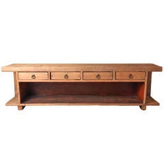 A Low Chinese Kang Table