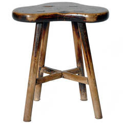 Chinese Elmwood Stool