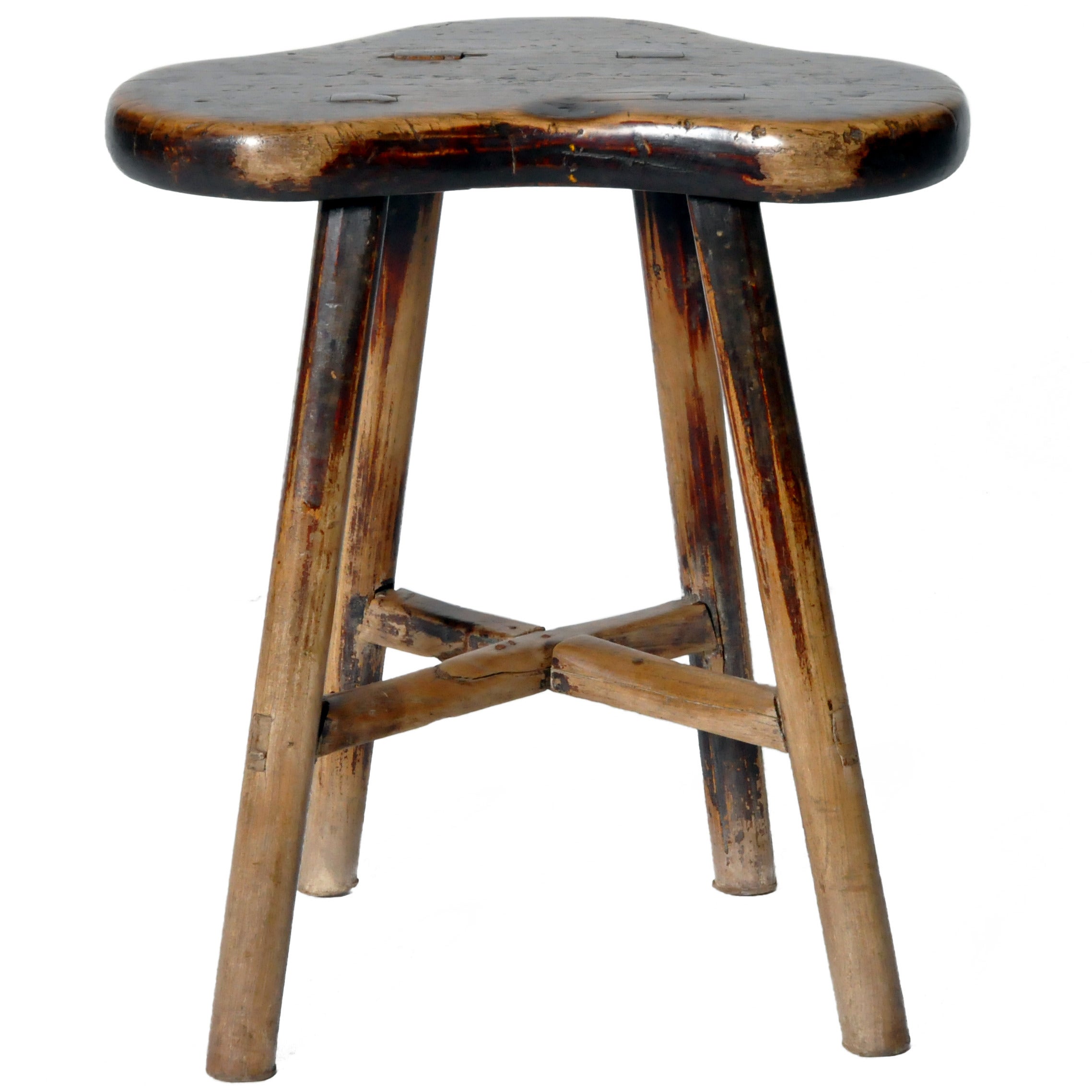 Chinese Elmwood Stool