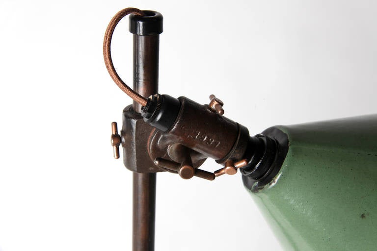 20th Century French Industrial Table Lamp