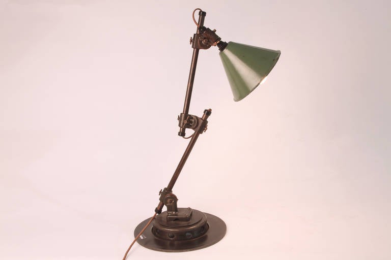 French Industrial Table Lamp 2