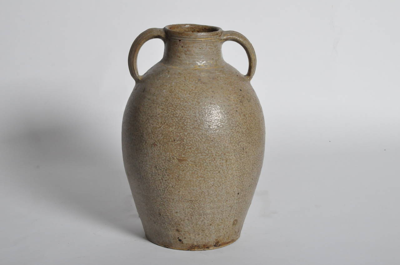 French Stoneware Jug In Excellent Condition In Chicago, IL