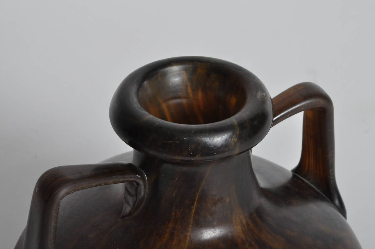 French Amphora-Form Glass Vase 6