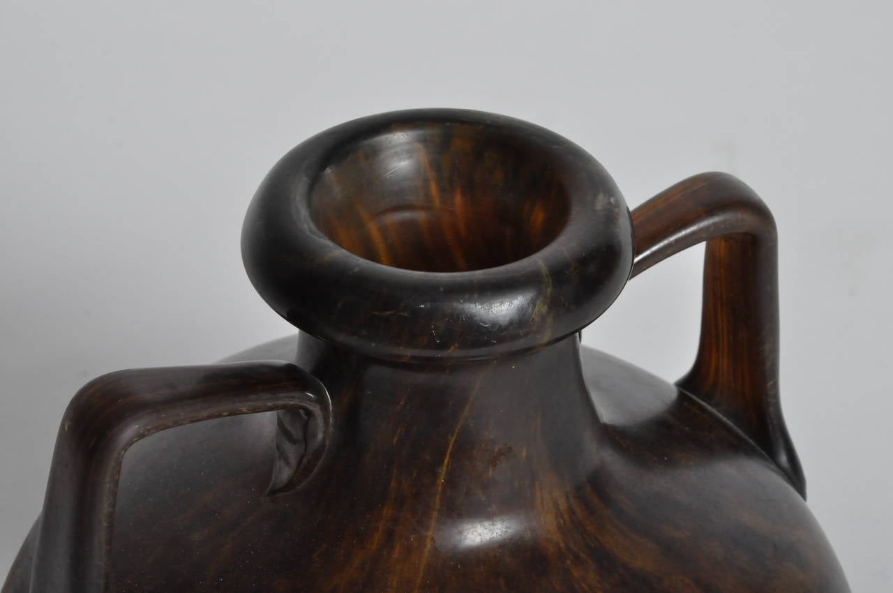 French Amphora-Form Glass Vase 5