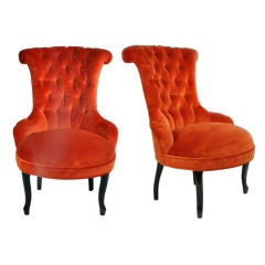 Pair of Slipper Chairs