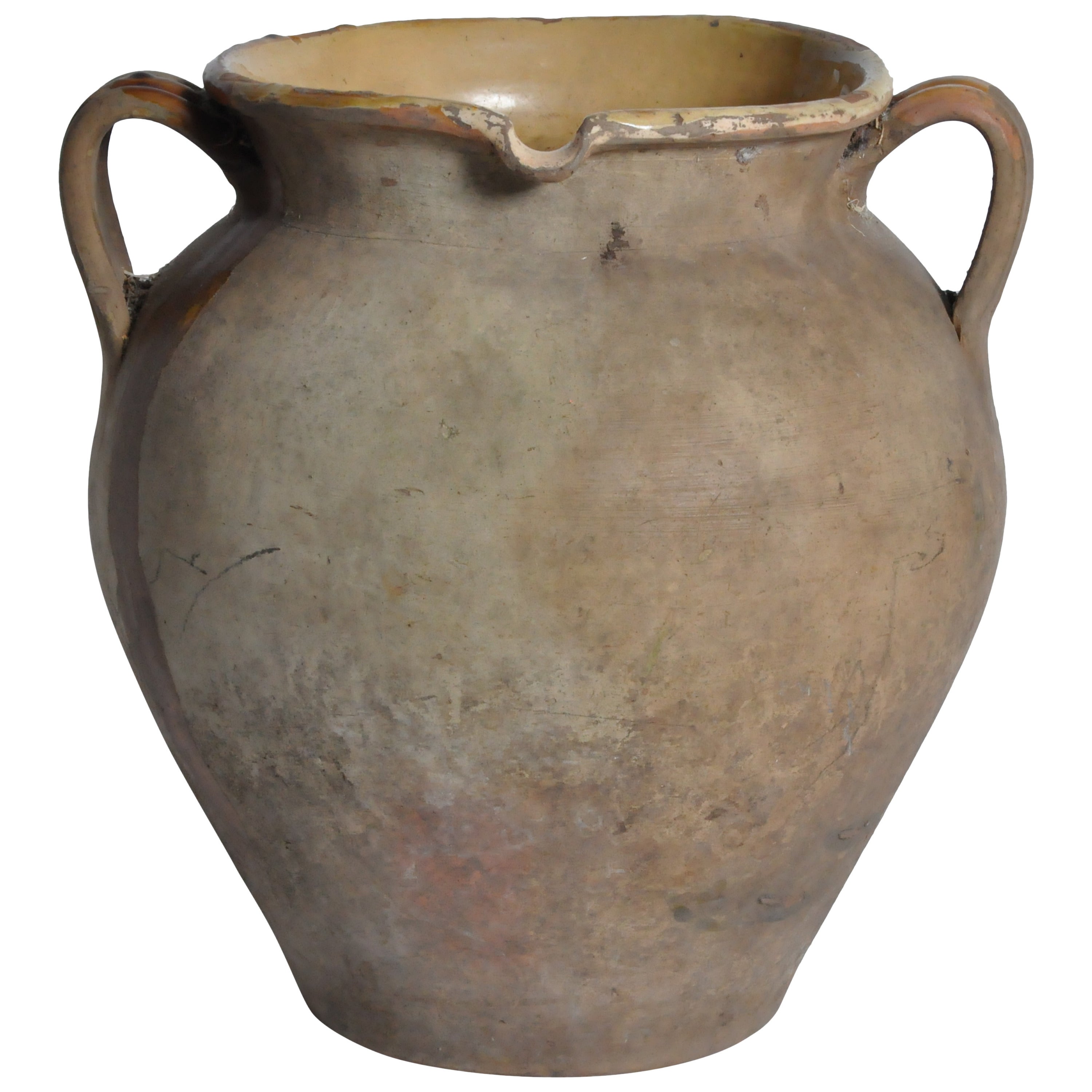 French Terracotta Pitcher