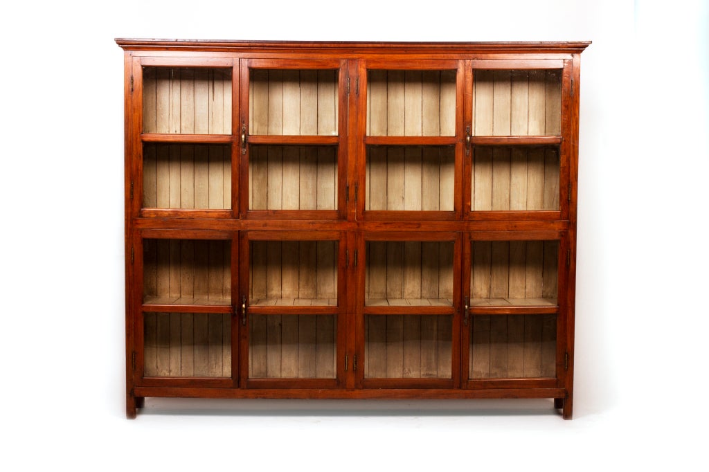 British Colonial Bookcase at 1stdibs