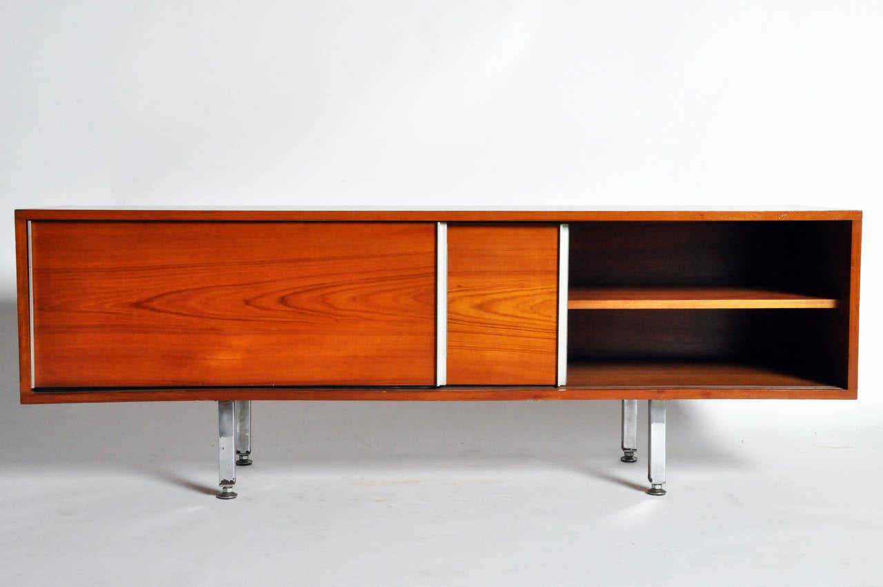 Mid-Century Modern Low-Lying Sideboards by George Frydman In Good Condition In Chicago, IL