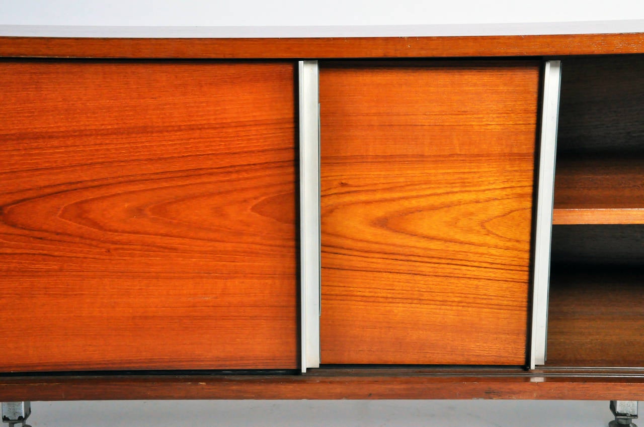 Mid-Century Modern Low-Lying Sideboards by George Frydman 1