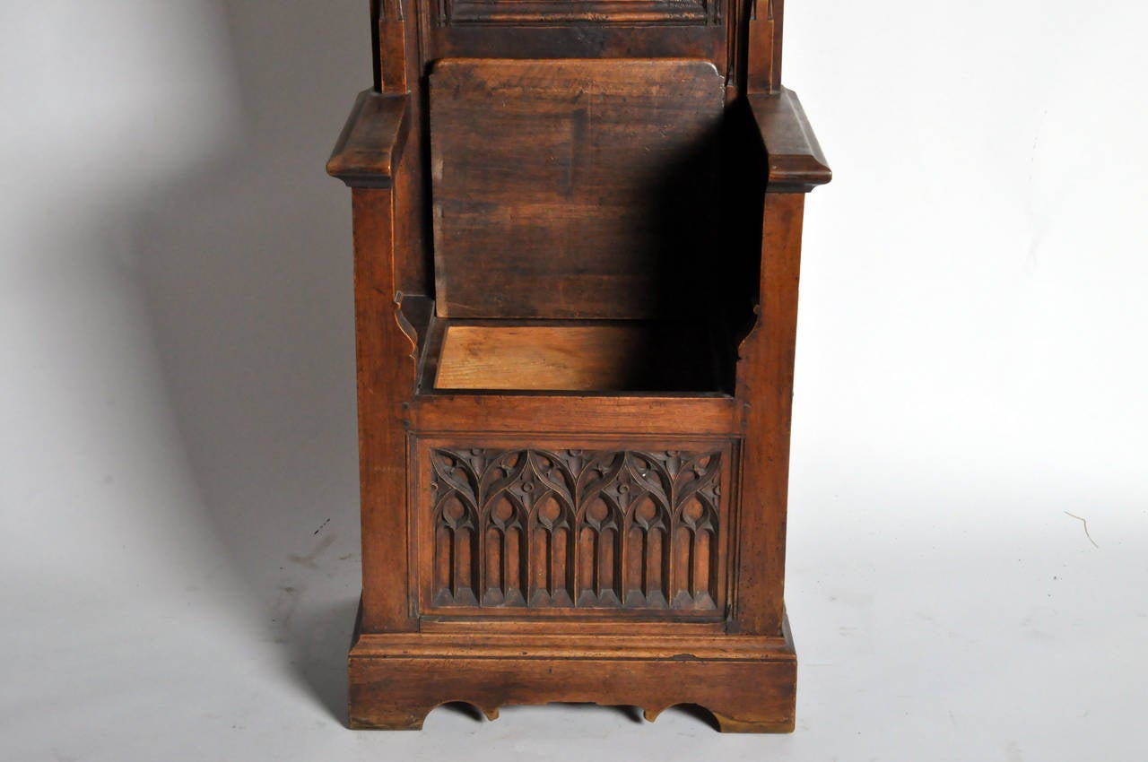 French Gothic Style Throne Chair