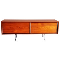 Mid-Century Modern Low-Lying Sideboards by George Frydman