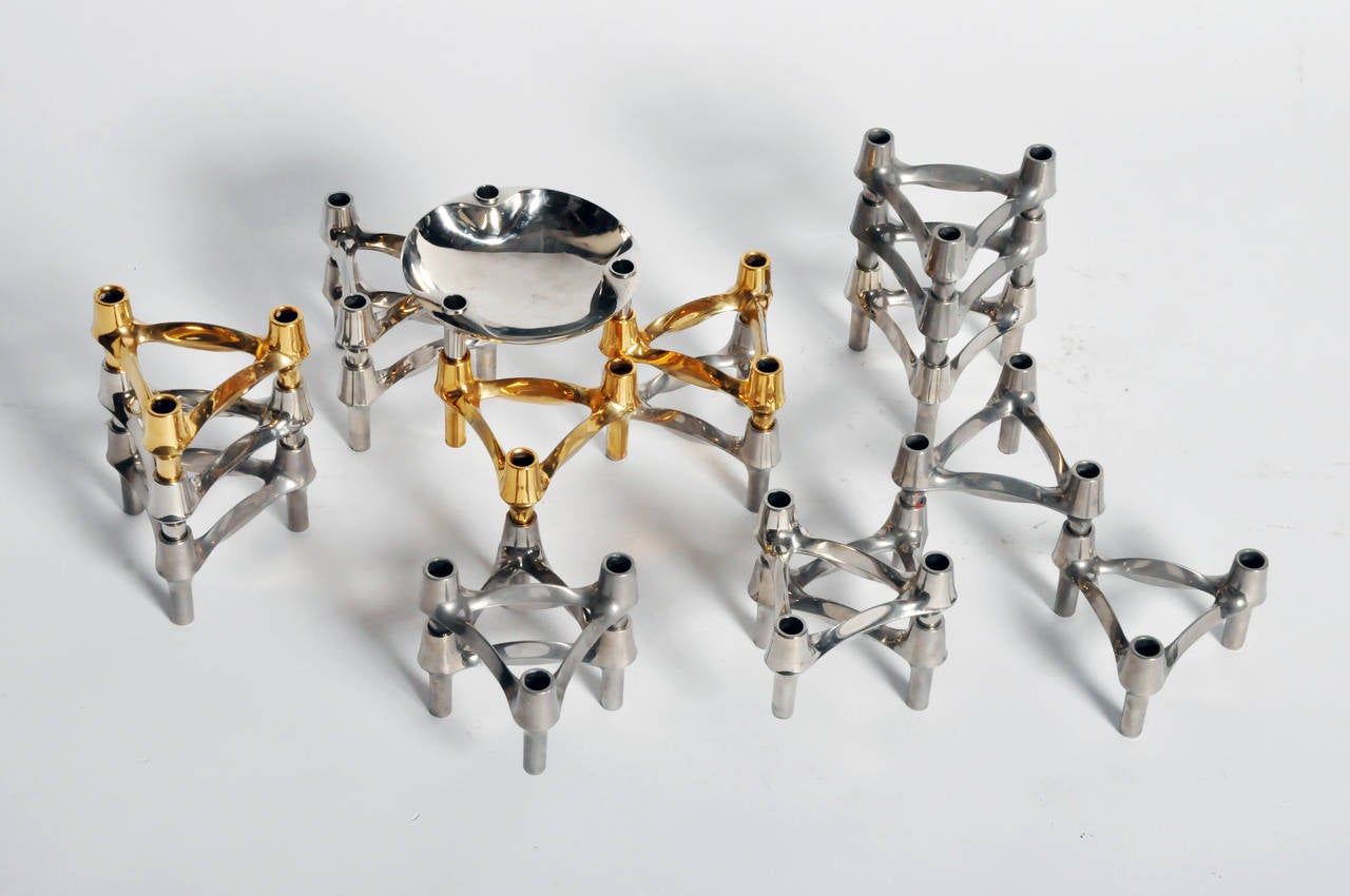 Nagel Candleholder by Ceasar Stoffi