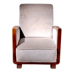 Solid Oak Arm Chair