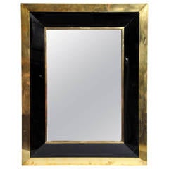 Mid-Century Modern Mirror Attributed to Jean Claude Mahey