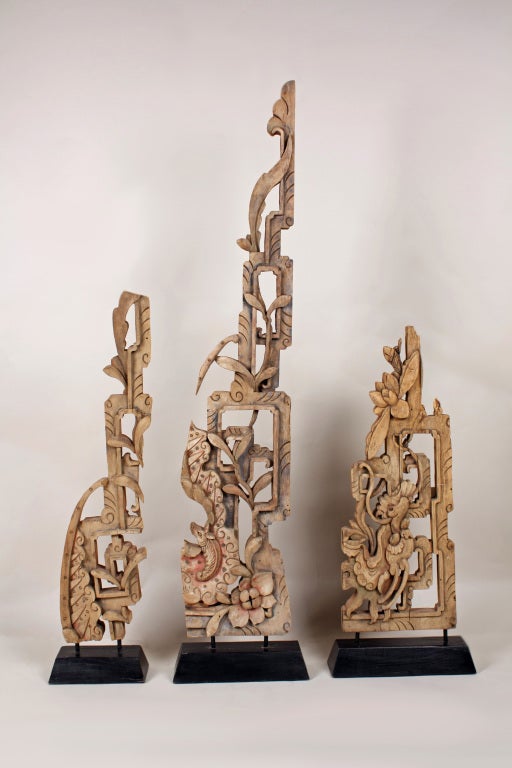 Temple Architectural Fragment on Stand