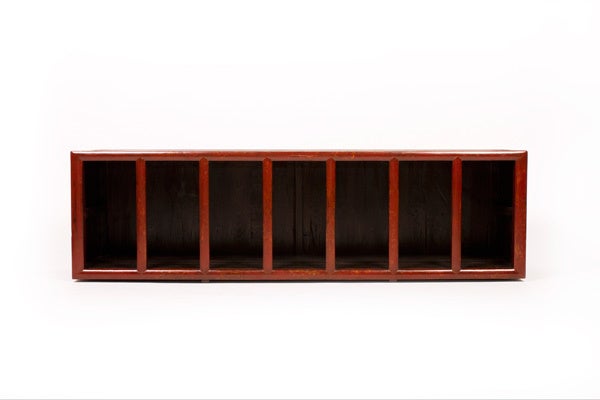 Lacquered Chinese Scholar’s Writing Cabinet