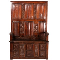 Used 19th Century French Oak Alter Pew