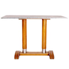 French Bistro Table with Zinc Top