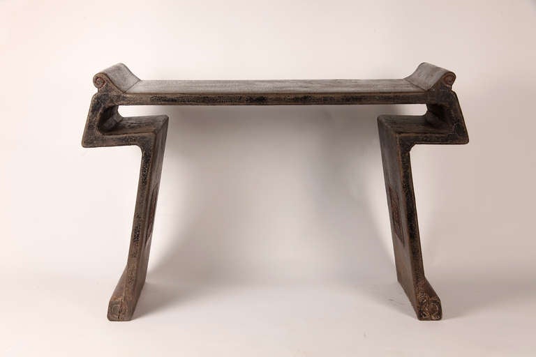 Chinese Altar Table with Original Lacquer & Patina