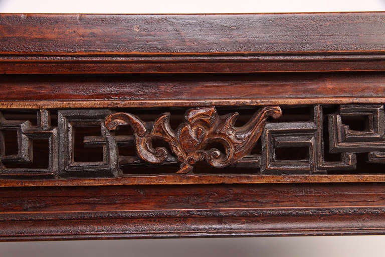 19th Century Chinese Altar Table with Carving 1