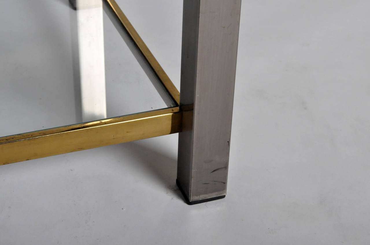 Metal Frame Console by Willy Rizzo 2