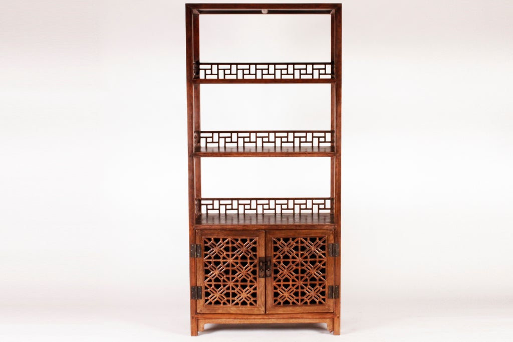 Pair of Rare Chinese Book Cabinets