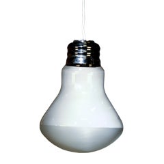 Vintage Oversized Bulb-Shaped Light