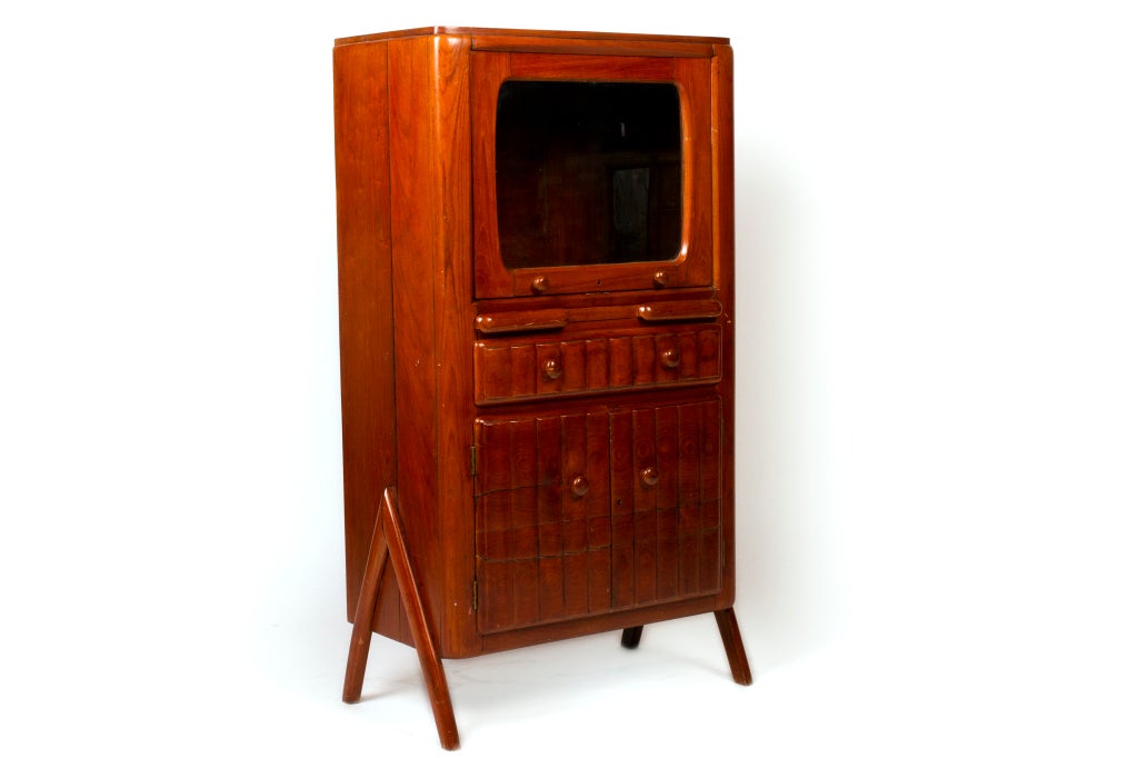 British Colonial Radio Cabinet