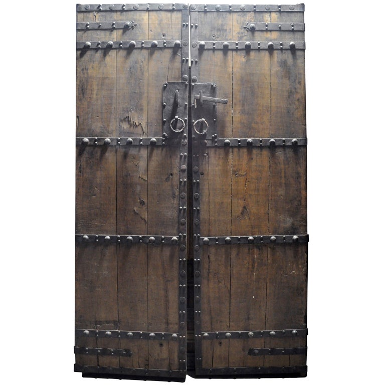 Pair of Chinese Doors